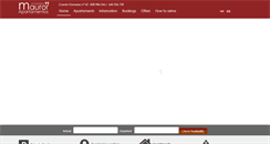 Desktop Screenshot of apartamentosturisticosmauror.com